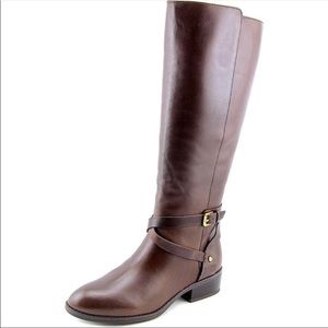 Ralph Lauren Mariah Brown Leather Boots 7.5